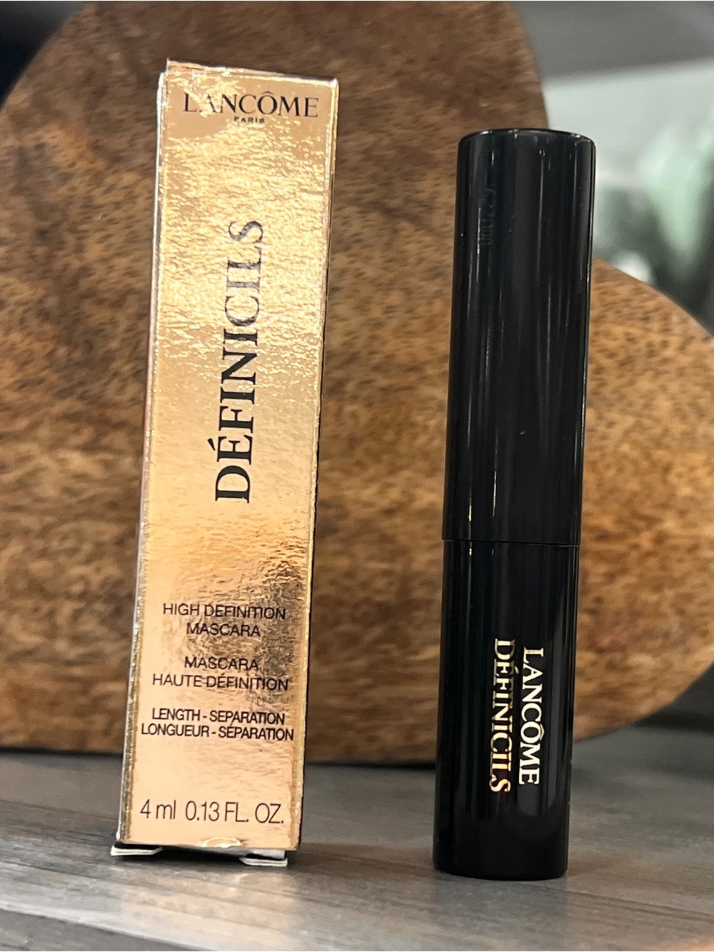 Lancôme Définicils Mascara — Black with Gold Accents